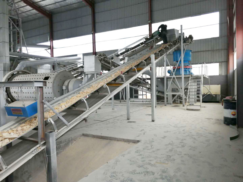 陕西省商洛市某彩砂破碎制砂安装项目展示